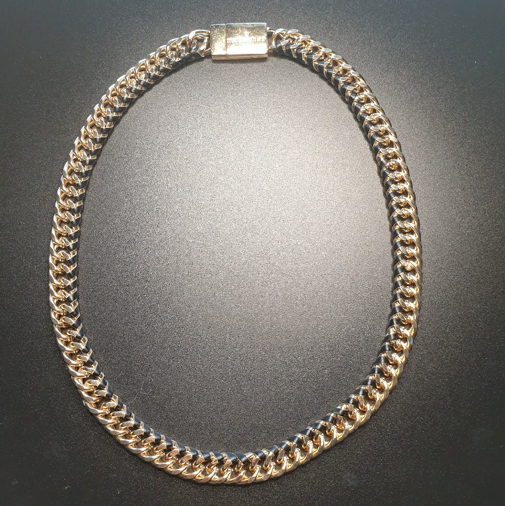 Massive Gold Tone Necklace